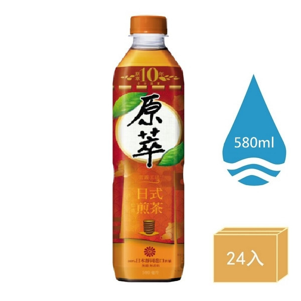 原萃日式焙香煎茶 580MLx24入 