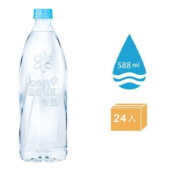 Bonaqua怡漾鹼性離子水 588MLx24入 