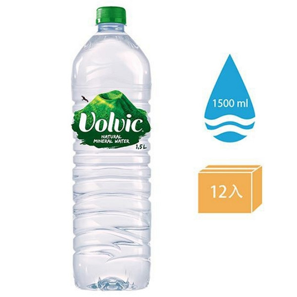 Volvic 富維克天然礦泉水 1500MLx12入 