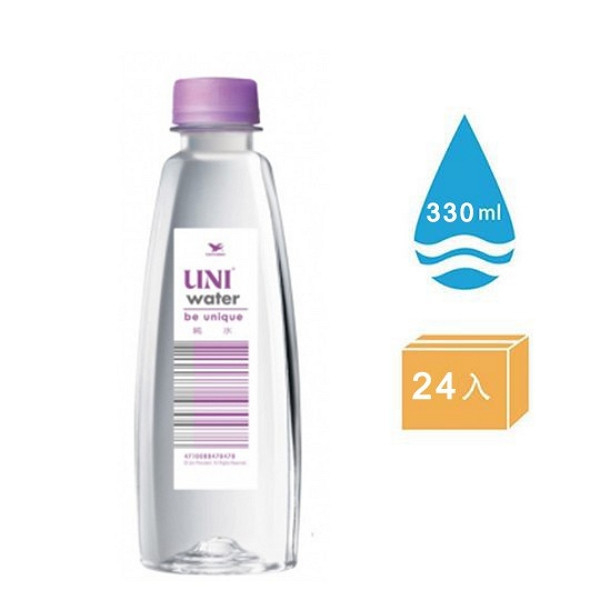 統一UNI water 純水 330MLx25入 