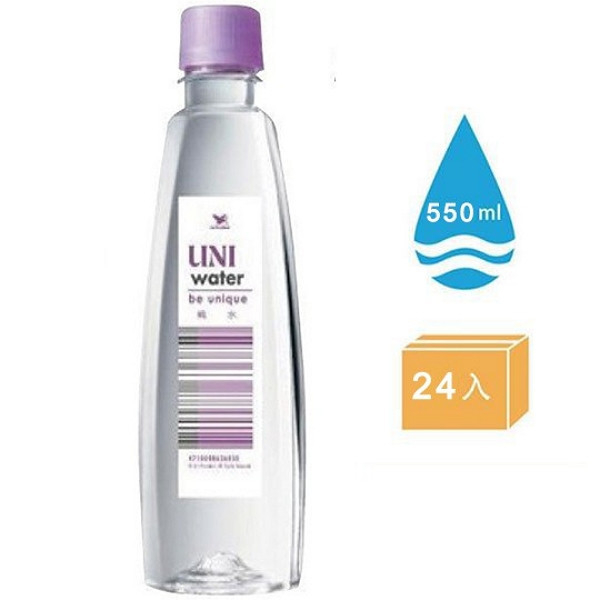統一UNI water 純水 550MLx24入 