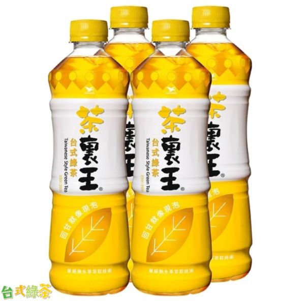 茶裏王 台式綠茶  600mlx24入 