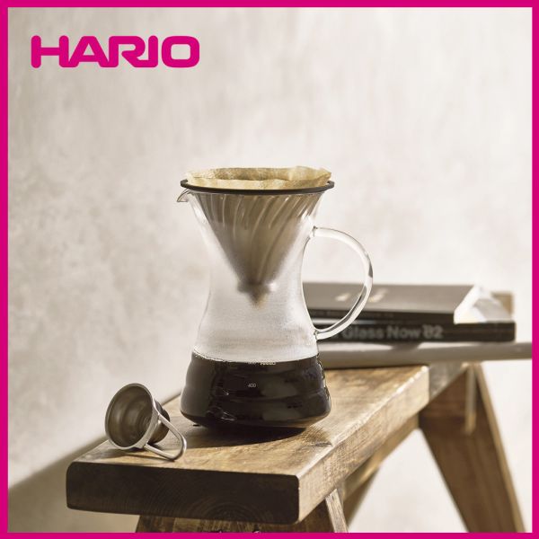 【HARIO】V60金屬濾杯咖啡壺組 濾杯, HARIO, V60, 咖啡套組