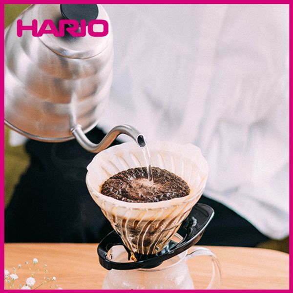 【HARIO】V60旋風黑01玻璃濾杯 濾杯, HARIO, V60