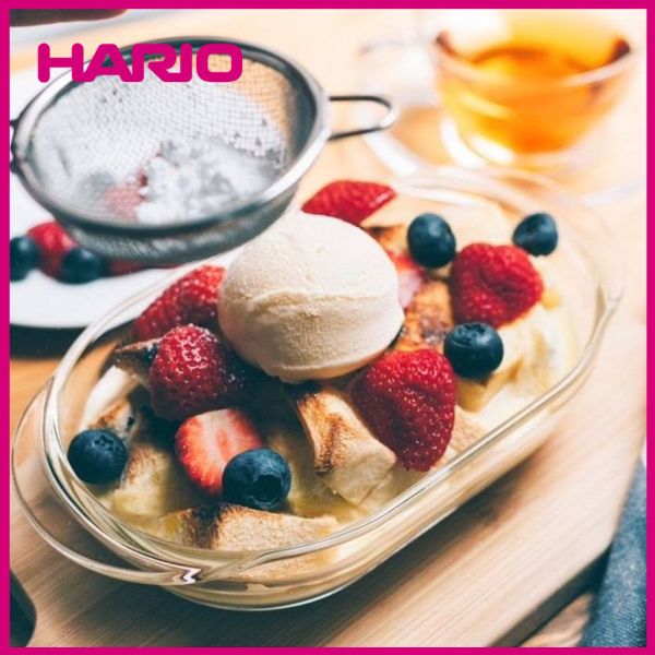 【HARIO】長型焗烤盤2件組 玻璃碗, HARIO, 醃漬, 玻璃罐, 涼麵, 拉麵