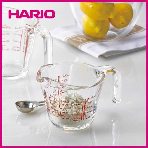 【HARIO】HARIO玻璃好握量杯250 玻璃碗, HARIO, 量杯, 耐熱玻璃, 調理碗, 倒油