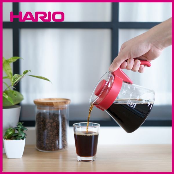 【HARIO】V60緋紅色陶瓷濾杯咖啡壺組 濾杯, HARIO, V60, 咖啡套組