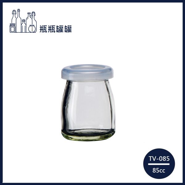 【TV-085  85cc布丁瓶】【96支2箱】【一次方】布丁瓶/飲料瓶/布丁瓶/保羅瓶/密封罐/玻璃罐/玻璃瓶/瓶罐 【TV-085  85cc布丁瓶】【96支2箱】【一次方】布丁瓶/飲料瓶/布丁瓶/保羅瓶/密封罐/玻璃罐/玻璃瓶/瓶罐