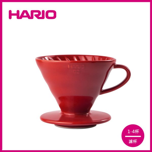 【HARIO】V60緋紅02磁石濾杯 濾杯, HARIO, V60