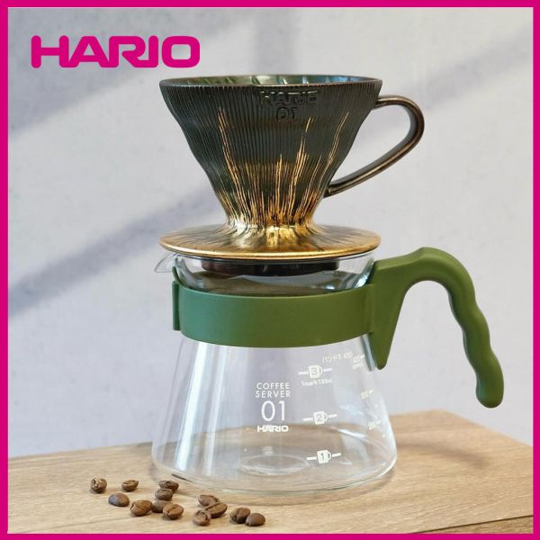 【HARIO】V60懷汝流蘇01金濾杯 濾杯, HARIO, V60