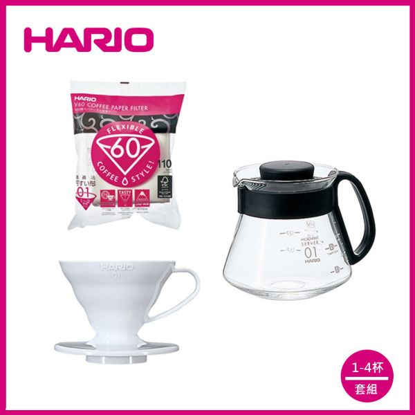 【HARIO】V60V60簡約01濾杯咖啡壺組 濾杯, HARIO, V60, 咖啡套組