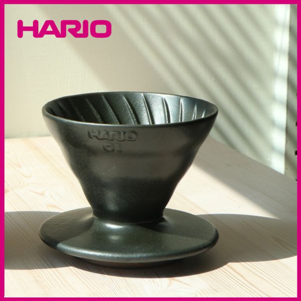 【HARIO】V60火山黑老岩泥01濾杯 濾杯, HARIO, V60