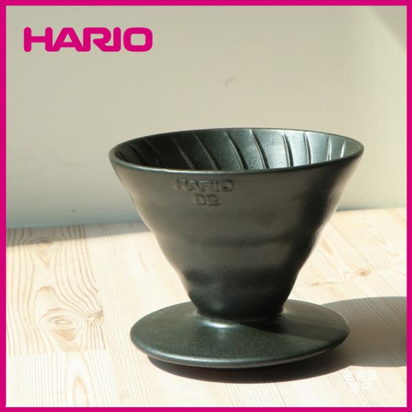 【HARIO】V60火山黑老岩泥02濾杯 濾杯, HARIO, V60