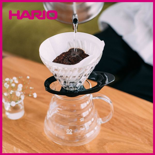 【HARIO】V60旋風黑02玻璃濾杯 濾杯, HARIO, V60