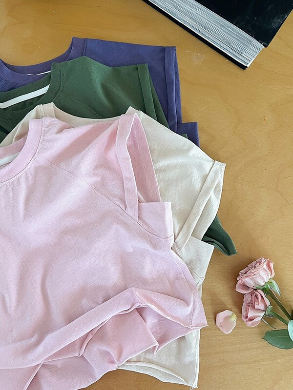 純色棉Tee 