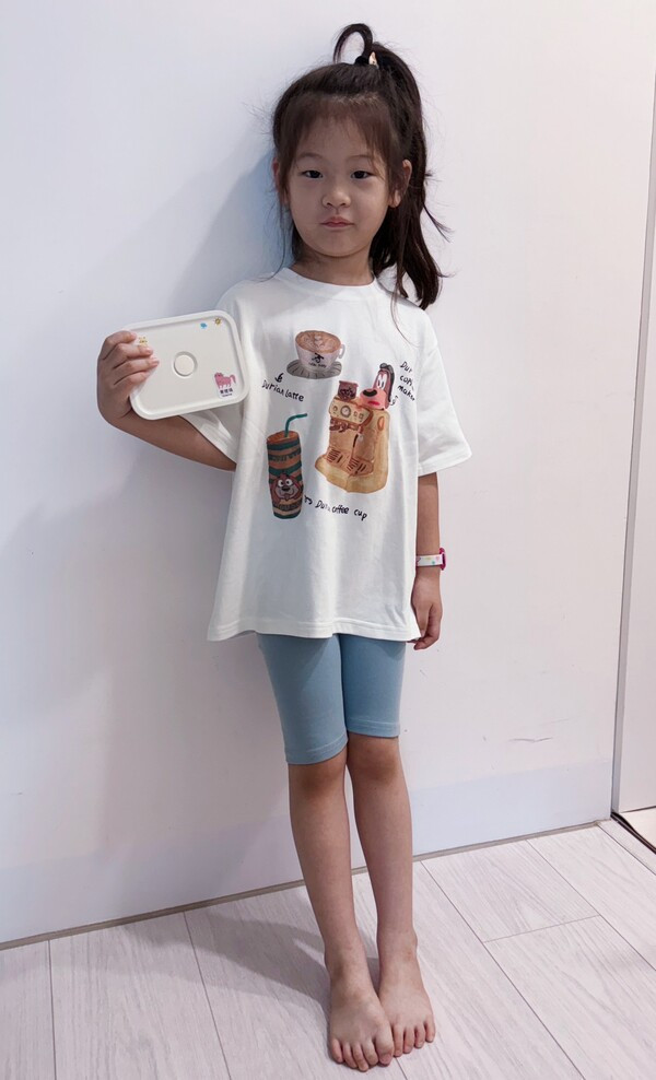 復古高飛狗長版棉Tee 