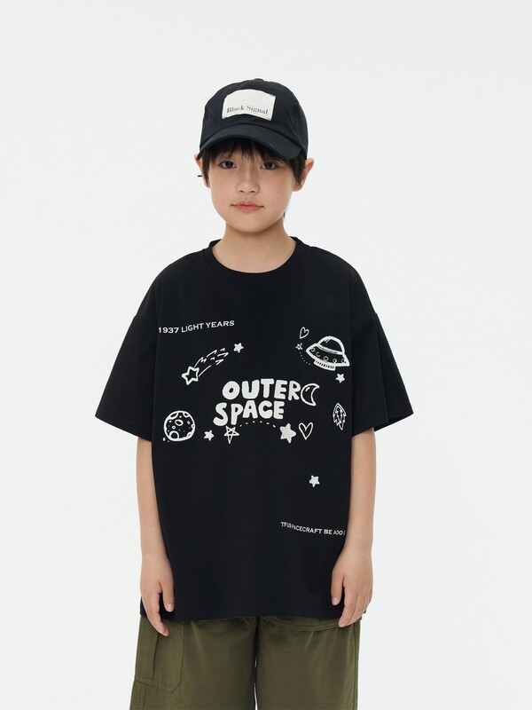 太空夜光棉Tee 