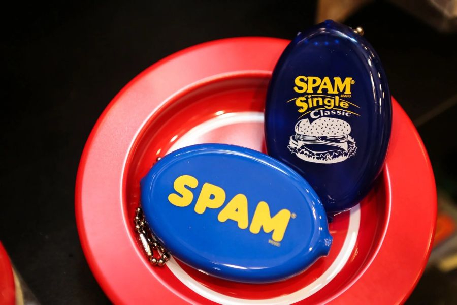 SPAM 午餐肉 RUBBER COIN CASE 零錢包吊飾 SPAM 午餐肉 RUBBER COIN CASE 零錢包吊飾