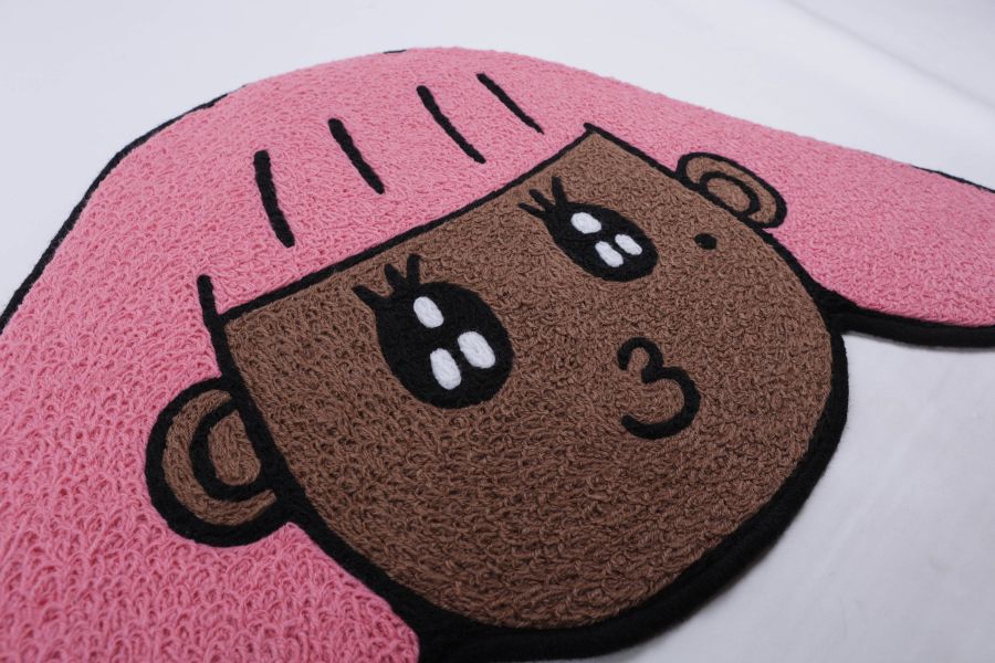 POKO ポコ大王 HOT POKO FLOOR MAT 地毯 / (粉紅) POKO ポコ大王 HOT POKO FLOOR MAT 地毯 / (粉紅)