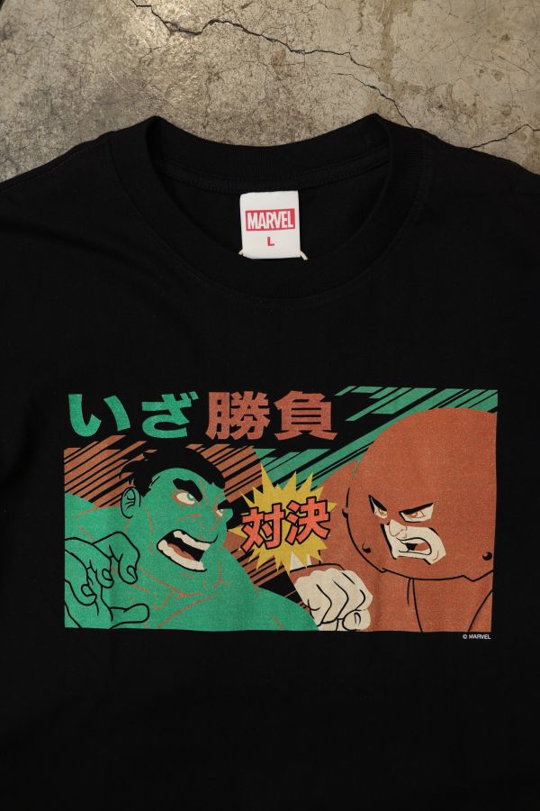 MARVEL いざ勝負 对決 T-SHIRT MARVEL いざ勝負 对決 T-SHIRT