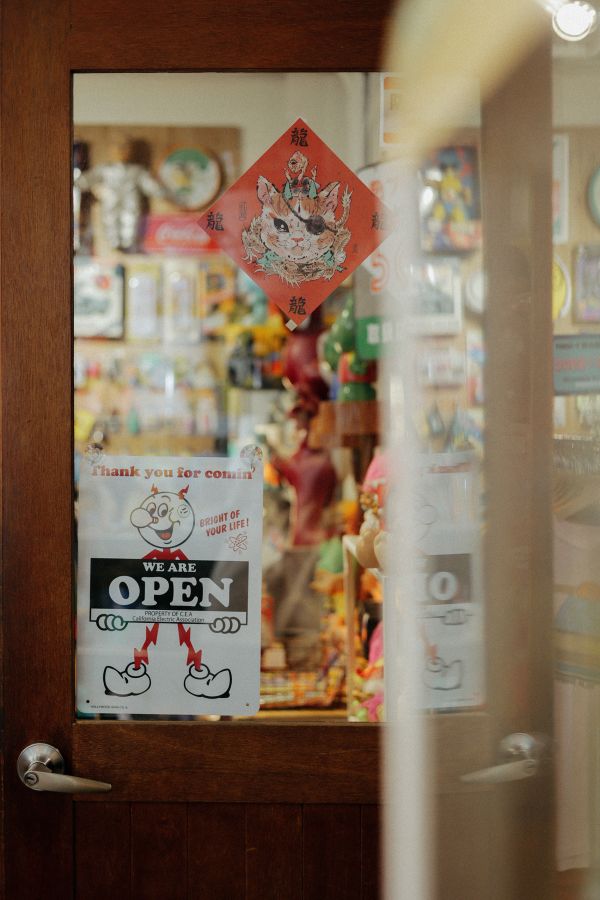 美國企業周邊 FEPC REDDY KILOWATT OPEN / CLOSED 雙面 告示牌 / 掛牌 美國企業周邊 FEPC REDDY KILOWATT OPEN / CLOSED 雙面 告示牌 / 掛牌