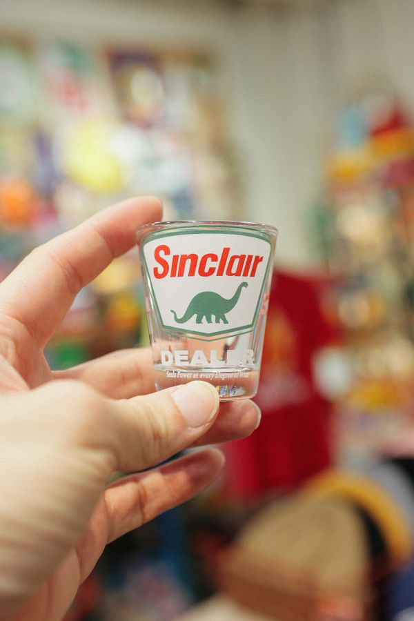 USA美國企業吉祥物SHOT GLASS/SHOT杯 / SINCLAIR OIL SHOT杯 USA美國企業吉祥物SHOT GLASS/SHOT杯 / SINCLAIR OIL  SHOT杯