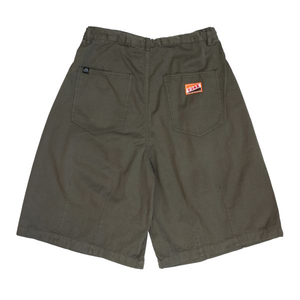 POKO ポコ大王 EYES BALLOON WASHED SHORTS / 立體摺線過膝水洗短褲 POKO ポコ大王 EYES BALLOON WASHED SHORTS / 立體摺線過膝水洗短褲