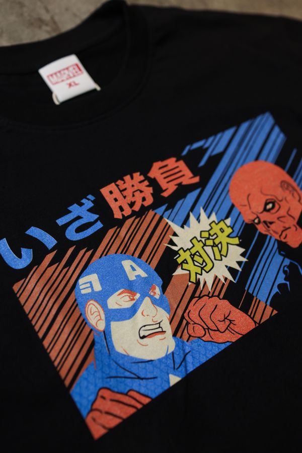MARVEL いざ勝負 对決 T-SHIRT MARVEL いざ勝負 对決 T-SHIRT