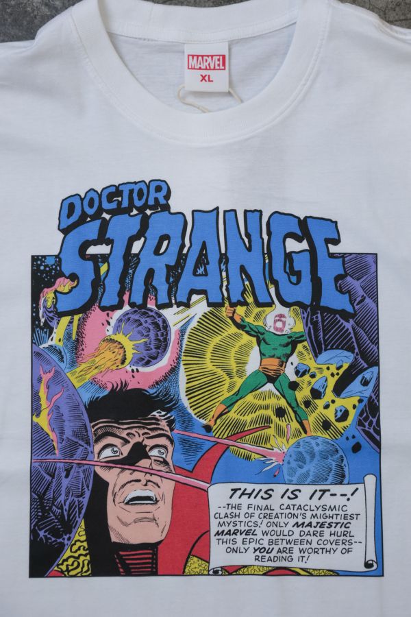MARVEL DOCTOR STRANGE 奇異博士 T-SHIRT / (白) MARVEL DOCTOR STRANGE 奇異博士 T-SHIRT / (白)