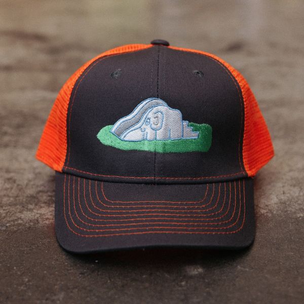 POKO ポコ大王 象の滑り台 ELEPHANT SLIDE MESH CAP 網帽 ポコ大王 象の滑り台 ELEPHANT SLIDE 滾邊TEE
