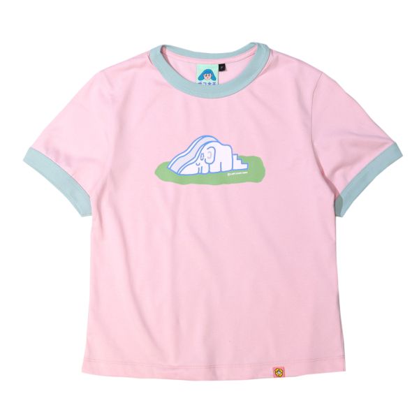 POKO ポコ大王 象の滑り台 ELEPHANT SLIDE 滾邊TEE / (共五色) ポコ大王 象の滑り台 ELEPHANT SLIDE 滾邊TEE