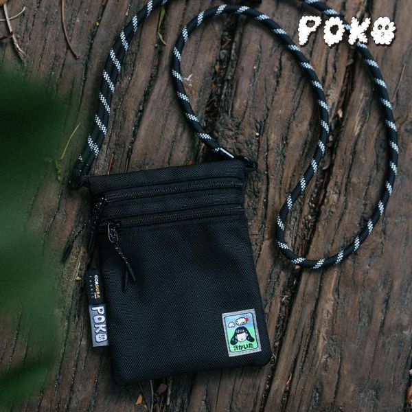 POKO ポコ大王 DROPS SACOCHE BAG 隨身小包 / (黑) POKO ポコ大王 DROPS SACOCHE BAG 隨身小包 / (黑)