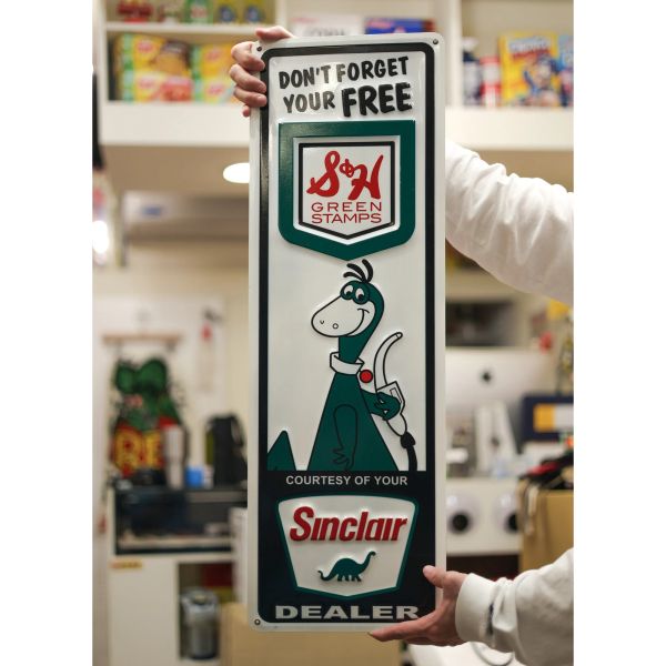 SINCLAIR OIL 大型鐵牌裝飾 SINCLAIR OIL 大型鐵牌裝飾