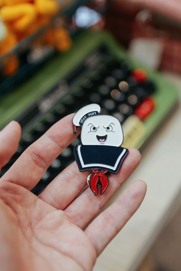 GHOSTBUSTERS 魔鬼剋星 STAY PUFT 別針 GHOSTBUSTERS 魔鬼剋星 STAY PUFT 別針