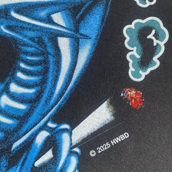 HWBD STONED EYES HIGH DRAGON TEE / (水洗黑) HWBD STONED EYES HIGH DRAGON TEE / (水洗黑)