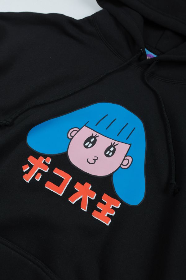 POKO ポコ大王 LOGO HOODIE 帽T / (黑/紫) POKO ポコ大王 LOGO HOODIE 帽T / (黑/紫)