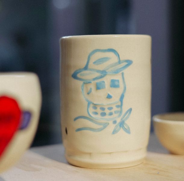 DANNY D'S MUD SHOP 手工陶杯 / (SKULL) DANNY D'S MUD SHOP 手工陶杯 / (SKULL)