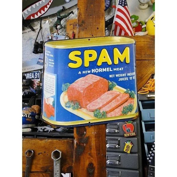 SPAM 午餐肉復古鐵牌 SPAM 午餐肉復古鐵牌