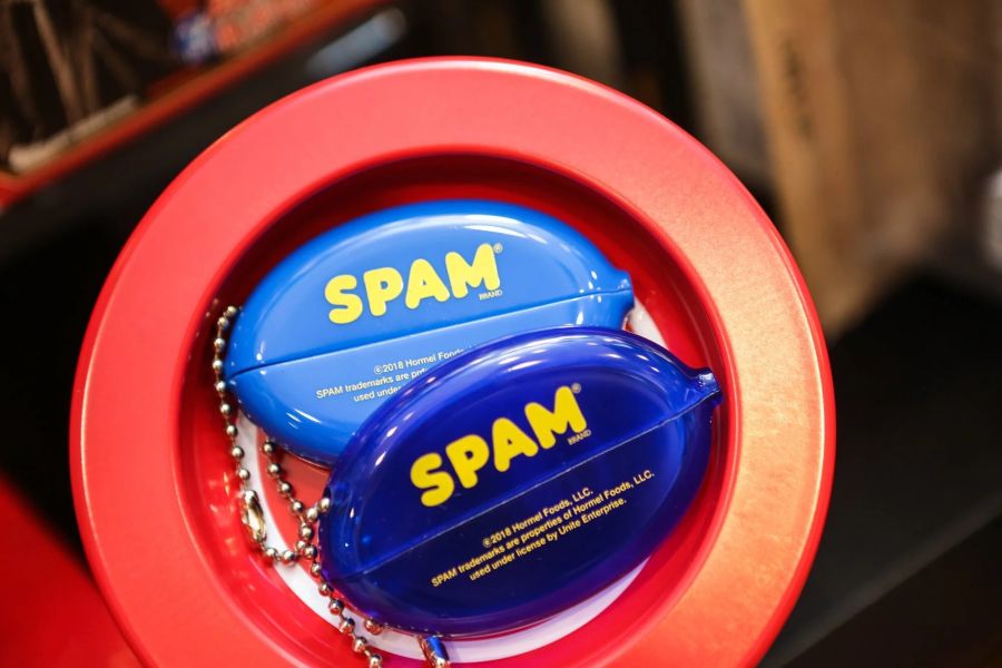SPAM 午餐肉 RUBBER COIN CASE 零錢包吊飾 SPAM 午餐肉 RUBBER COIN CASE 零錢包吊飾