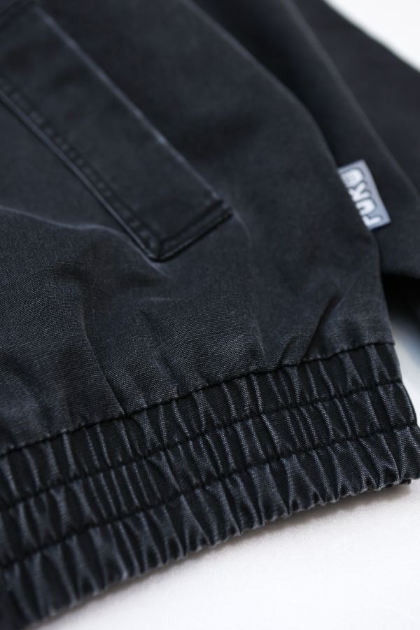 POKO ポコ大王 OUTLINED WASHED DENIM JACKET 水洗牛仔外套 / (黑) POKO ポコ大王 OUTLINED WASHED DENIM JACKET 水洗牛仔外套 / (黑)