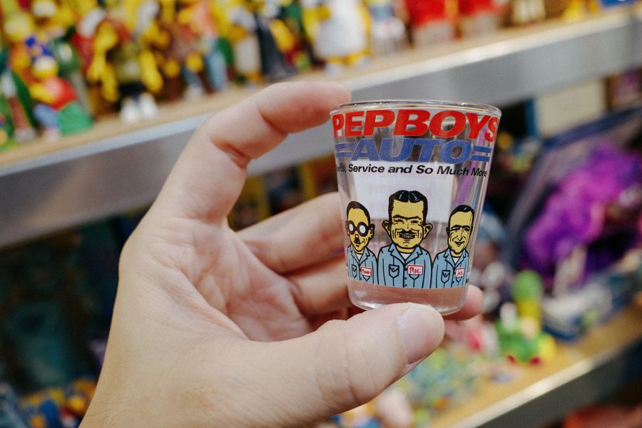 USA美國企業吉祥物SHOT GLASS/SHOT杯 / PEP BOYS SHOT杯 USA美國企業吉祥物SHOT GLASS/SHOT杯 PEP BOYS SHOT杯