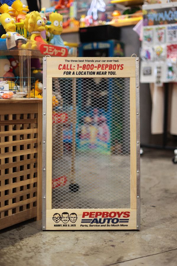 POPEYE / FEPC / PEPBOYS 木框網型展示架 POPEYE / FEPC / PEPBOYS 木框網型展示架