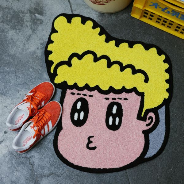 POKO ポコ大王 一年P組 不良 YANKI FLOOR MAT 地毯 ポコ大王 
不良 YANKI FLOOR MAT 地毯