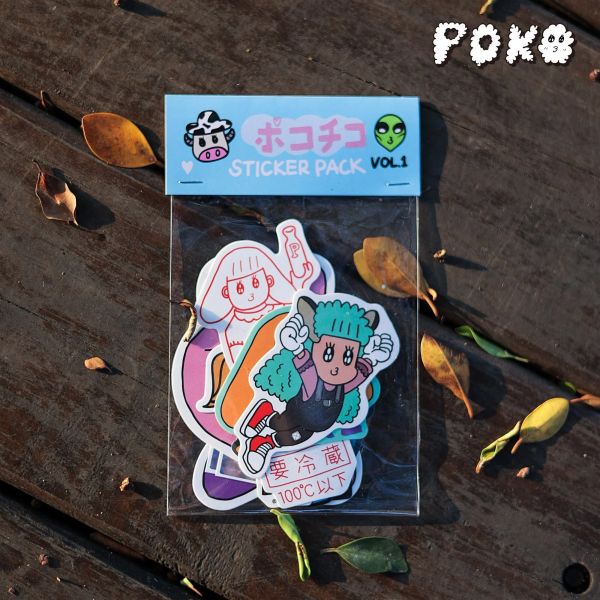 POKO ポコ大王 STICKER PACK  貼紙組合包 POKO ポコ大王 STICKER PACK  貼紙組合包