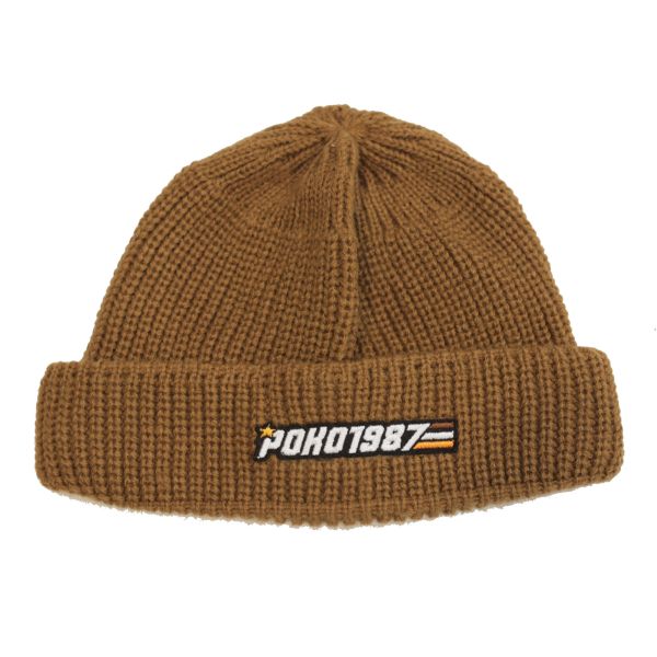 POKO ポコ大王 1987 BEANIE 短毛帽 / (灰/藍/卡其) POKO ポコ大王 1987短毛帽 / (灰/藍/卡其)