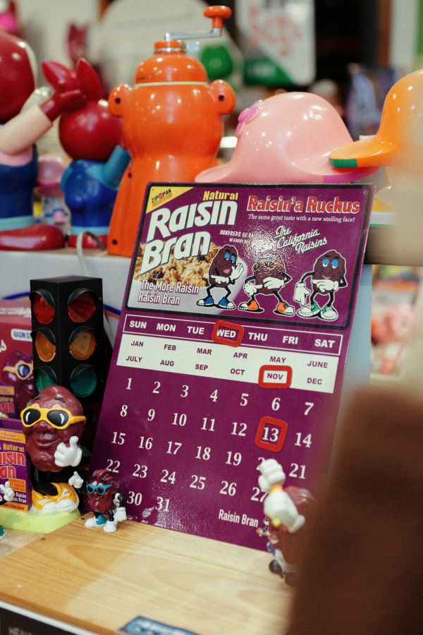 California Raisins 加州葡萄乾人 磁貼式日曆 California Raisins 加州葡萄乾人 磁貼式日曆