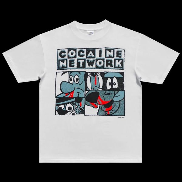 HWBD COCAINE NETWORK TEE / (白) HWBD COCAINE NETWORK TEE / (白)