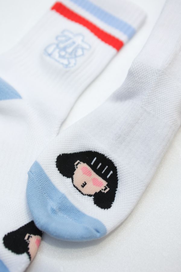 POKO ポコ大王 『恋』 SOCKS 襪子 / (白) POKO ポコ大王 『恋』 SOCKS 襪子 / (白)