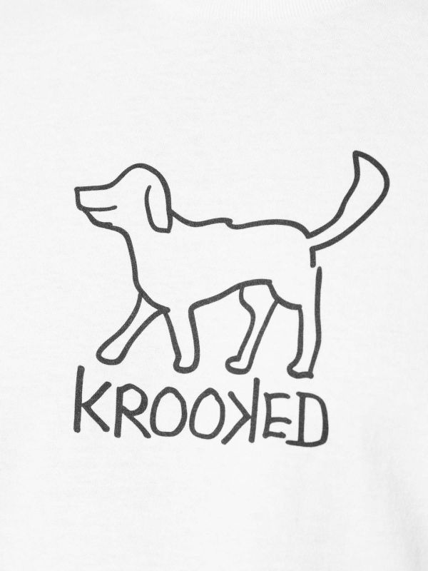 Krooked El Perro T-Shirt / (白) Krooked El Perro T-Shirt / (白)