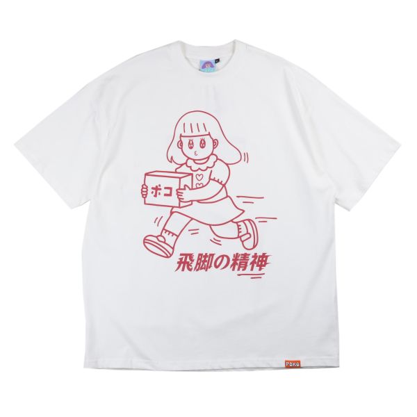 『現貨+預購』POKO ポコ大王 飛腳の精神 厚磅 TEE / (共三色) POKO ポコ大王 飛腳の精神 厚磅 TEE / (共三色)